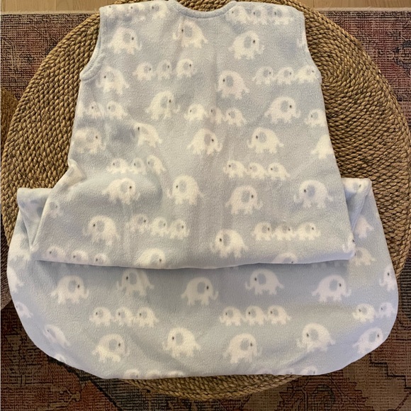 NWOT, Halo Fleece Sleep Sack Elephants, 6-12 M, Medium - Picture 2 of 5